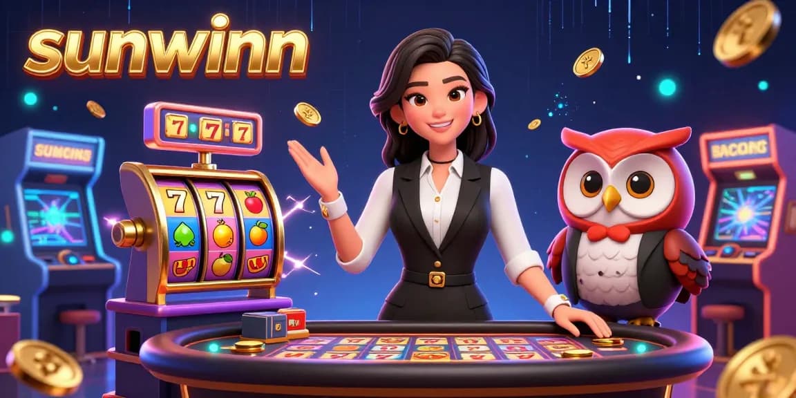 Experience the thrill of sunwinn with this vibrant baccarat table scene, showcasing dynamic casino action.