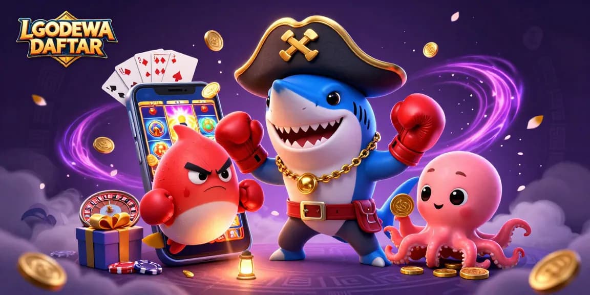 Engage with thrilling slot games at LGODEWA DAFTAR, featuring exciting characters and rich game elements.
