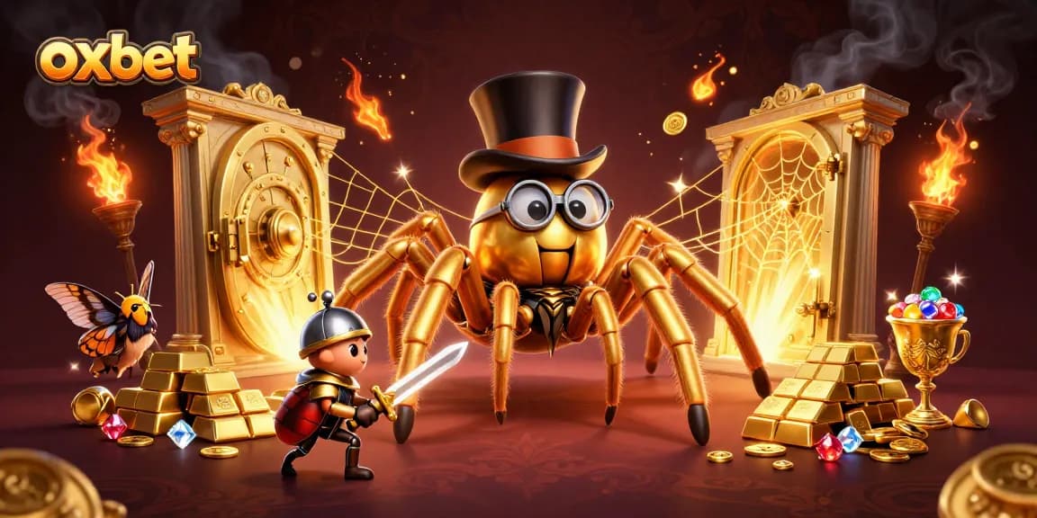 Join the exciting world of oxbet with vibrant casino illustrations showcasing endless fortune and adventure.