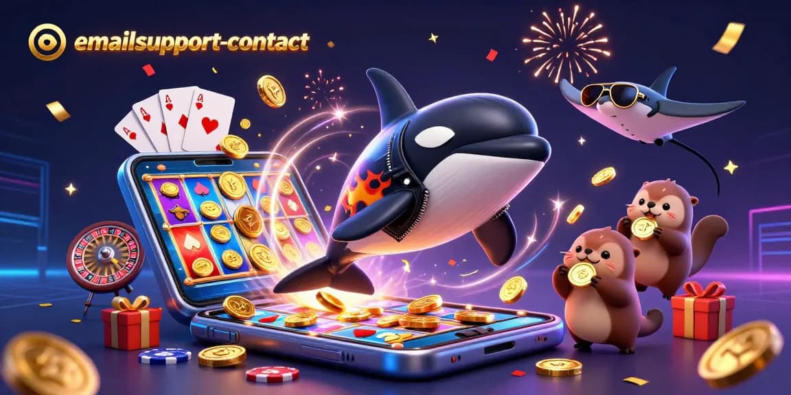 Experience the thrilling world of emailsupport-contact with vibrant sea creatures and engaging casino symbols!