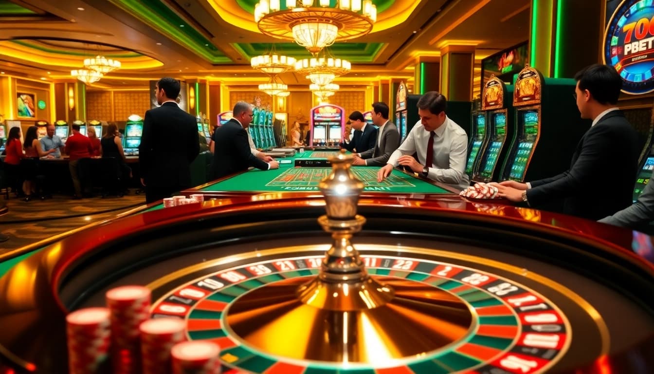 Experience excitement at F8BET with thrilling roulette action and vibrant casino visuals.