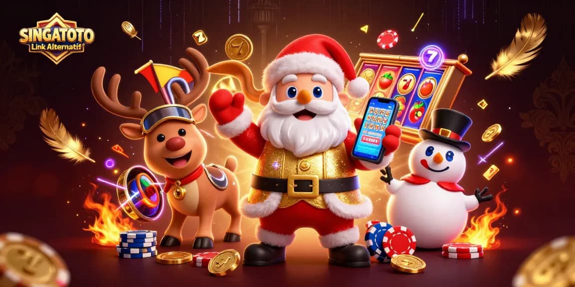 Menang besar dengan SINGATOTO Link Alternatif sambil menikmati suasana kasino yang meriah.