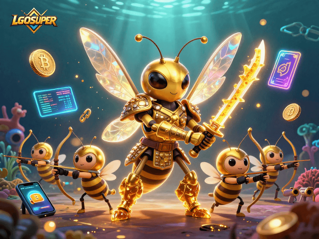 Engage with LGOSUPER's vibrant underwater action featuring fish-shooting game mechanics!