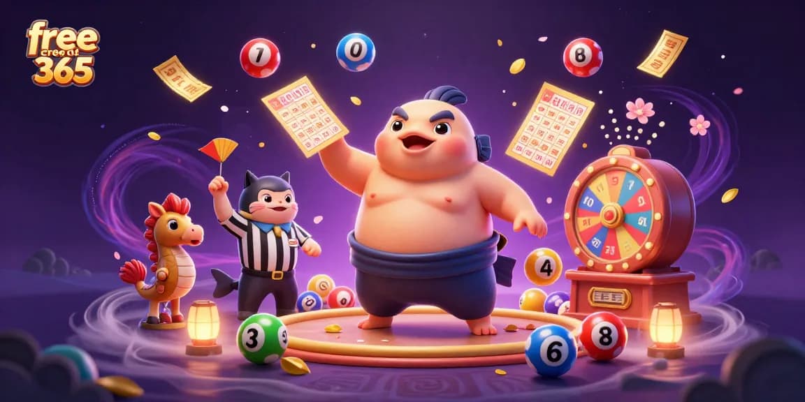 Engage with free credit 365 as the fugu takes center stage in this vibrant casino-themed scene.