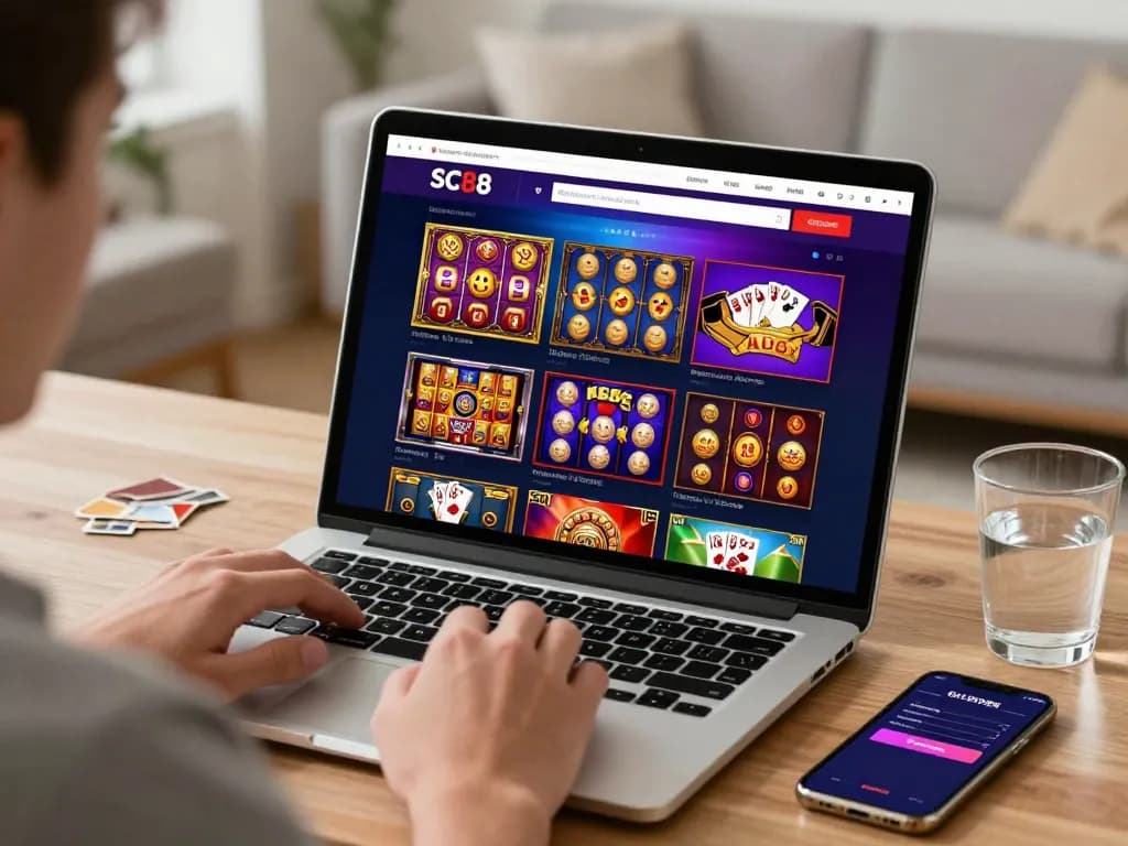 Engaging user experience on LINK SC88 platform with vibrant gaming visuals