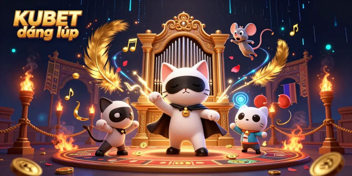Experience KUBET đăng nhập with exciting casino games, featuring vibrant 3D characters and dynamic elements.