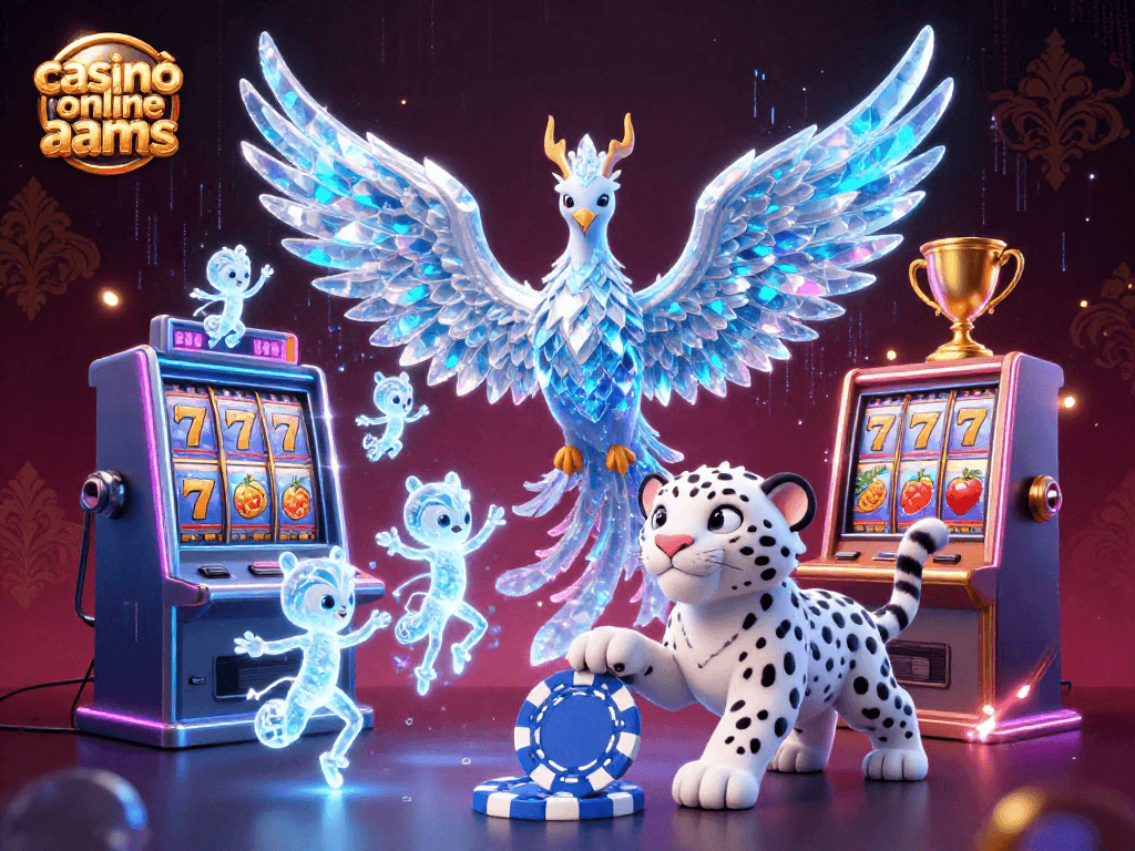 I principali casinò online non AAMS offrono slot ricche di simboli e vincite straordinarie in una maravigliosa illustrazione 3D.