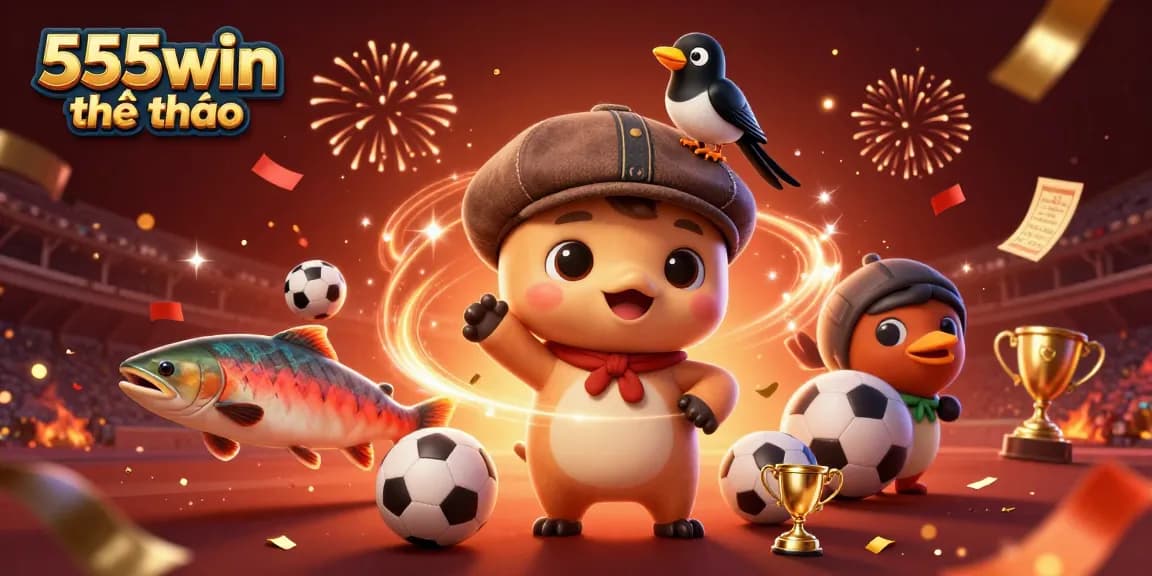 Bet on exciting moments with 555win thể thao featuring vibrant characters and dynamic gameplay.