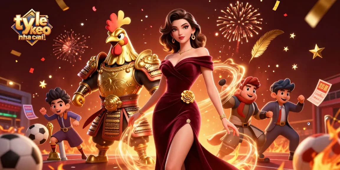 Engage with ty le keo nha cai as dynamic sports betting action unfolds with vibrant characters.
