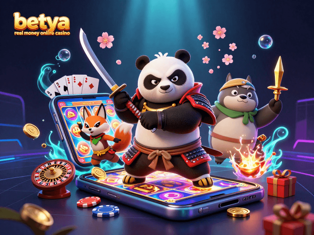 Experience thrilling games at betya real money online casino with dynamic 3D characters and rich casino elements
