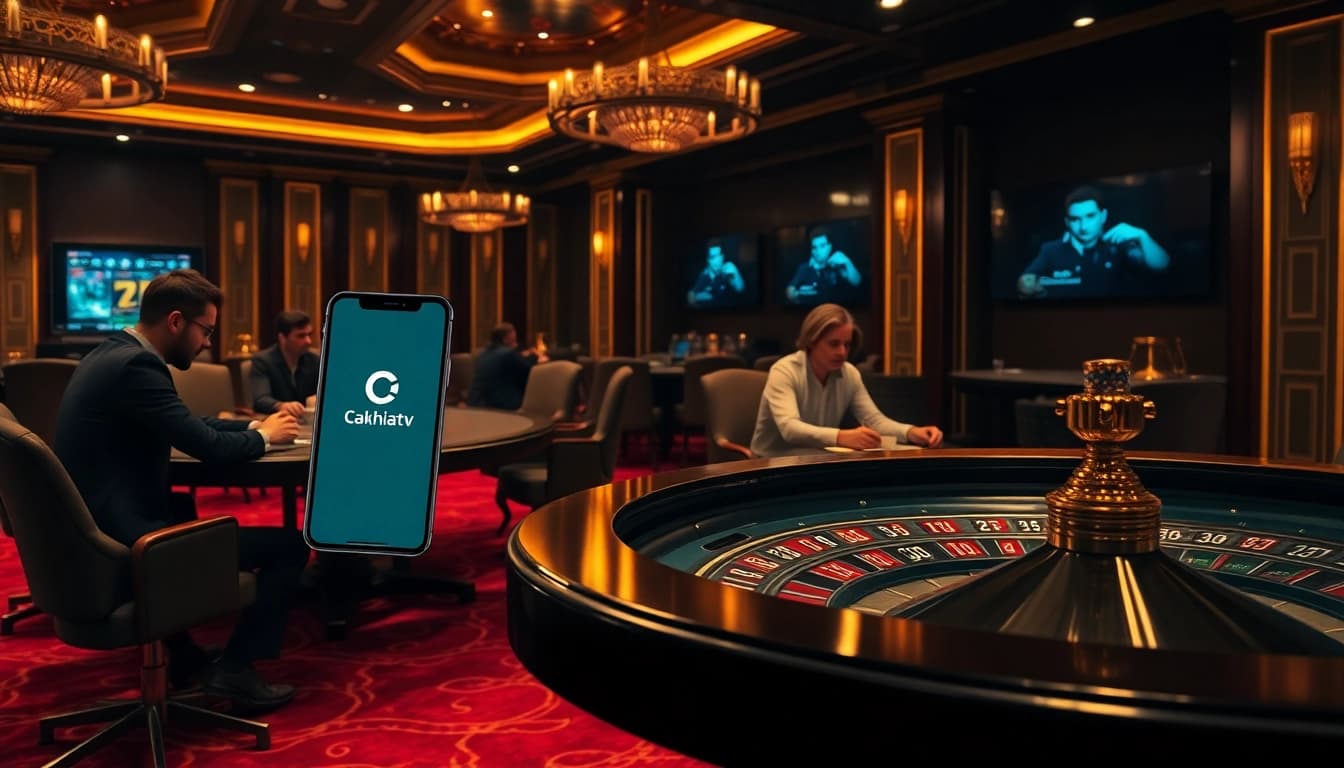 Cakhiatv enhances the excitement of casino gaming with immersive poker action and online interfaces.