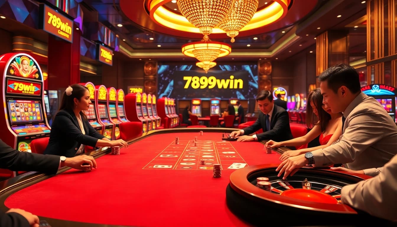 Experience thrilling gameplay at 789win with dynamic casino tables and vibrant slot machines.
