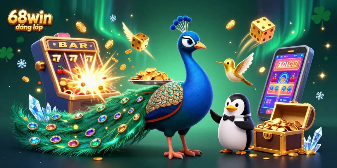 Experience thrilling gameplay with 68win đăng nhập, showcasing an energetic casino adventure.
