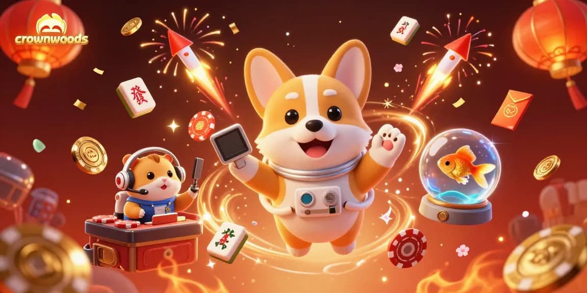 Experience thrilling gameplay with crownwoods at an immersive space casino adventure.