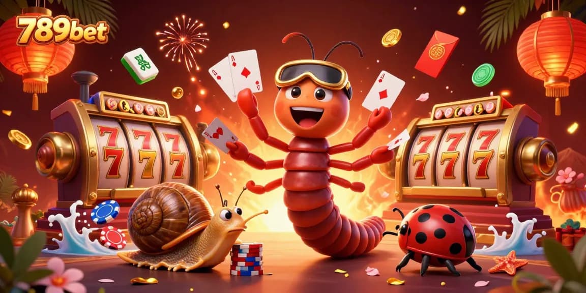 Engage with 789bet's vibrant casino scene showcasing characters and dynamic game elements.