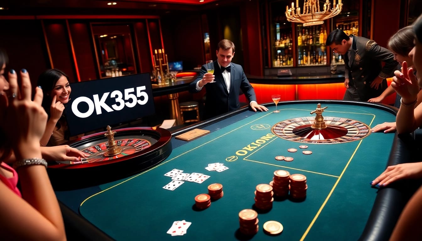 Experience thrilling poker action at https://ok365.tw/ with professional players in a vibrant casino setting.
