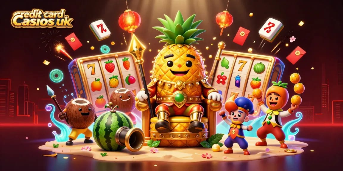 Engage with dynamic gameplay at credit card casinos uk featuring vibrant characters and slot reels.