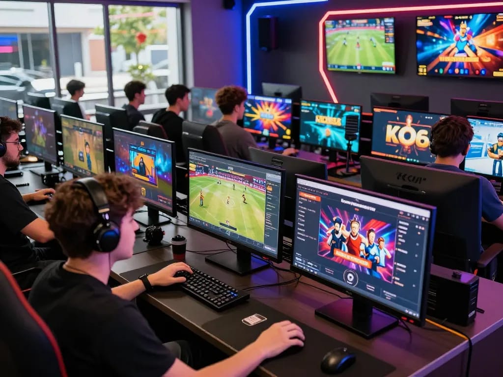 Exciting KO66 online gaming experience with diverse players engaging in various games.