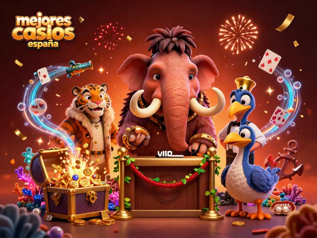 ¡Descubre los mejores casinos online en España y emociónate con este vibrante bouncer y su VIP!