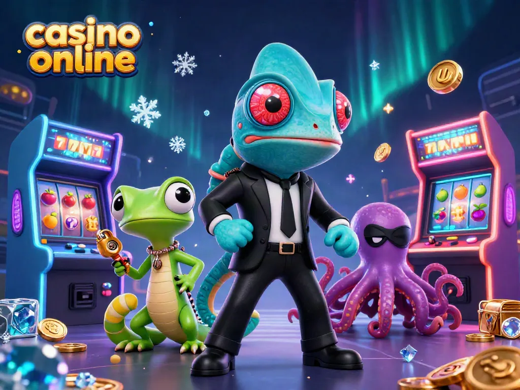 Giocando nei casino online con avvincenti personaggi e ambientazioni colorate.