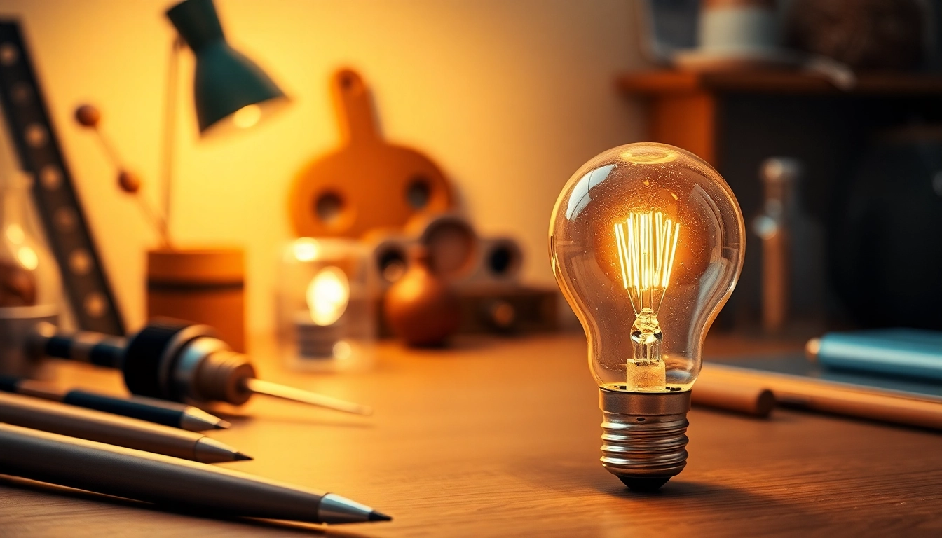 Learn what is an a19 light bulb featuring a warm glow in a cozy DIY setting.