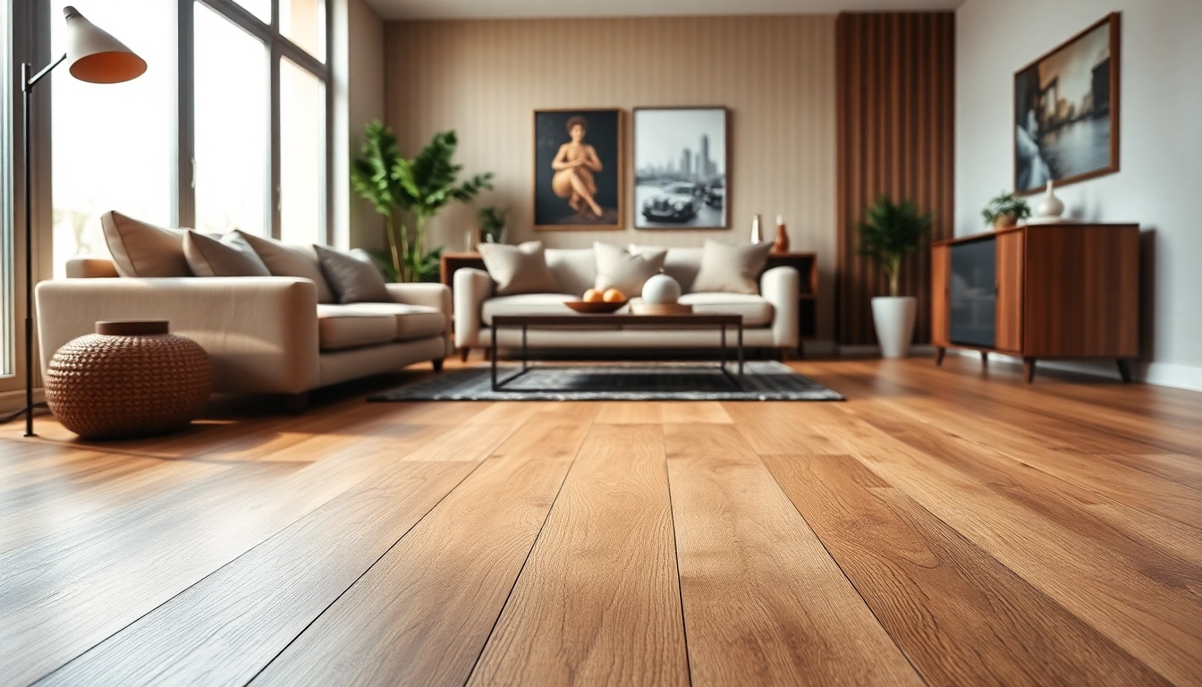 Enhance your space with luxurious flooring near me in a cozy living room setting.