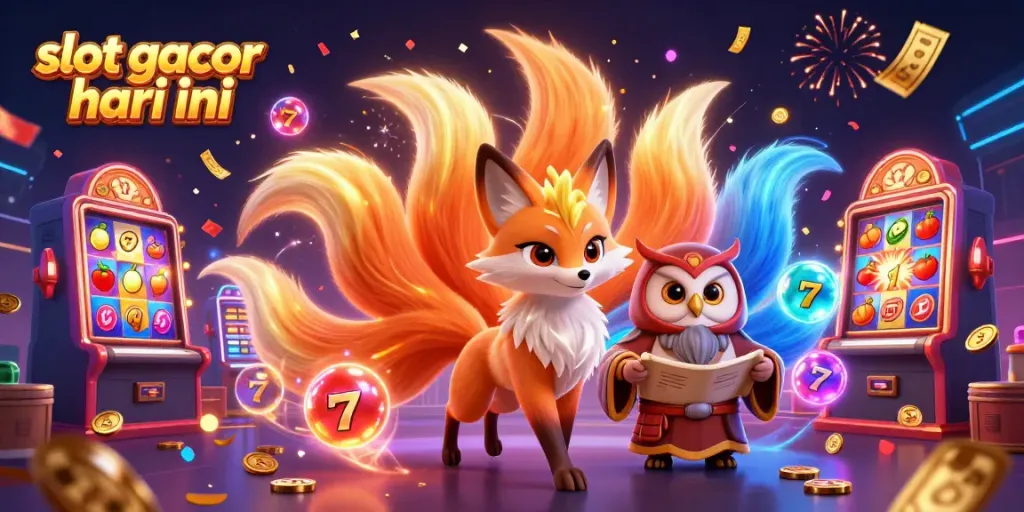 Experience thrilling gameplay with slot gacor hari ini showcasing vibrant 3D characters and energetic casino elements.