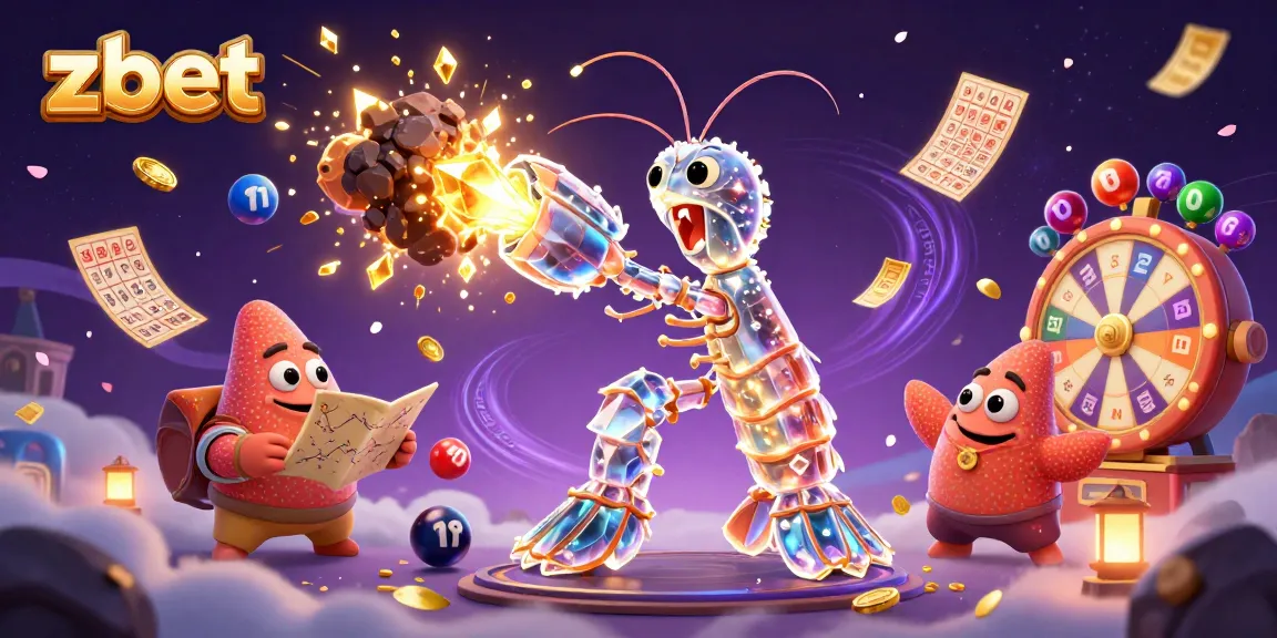 Experience exciting zbet action with a galactic samurai mantis shrimp and a navigator starfish!