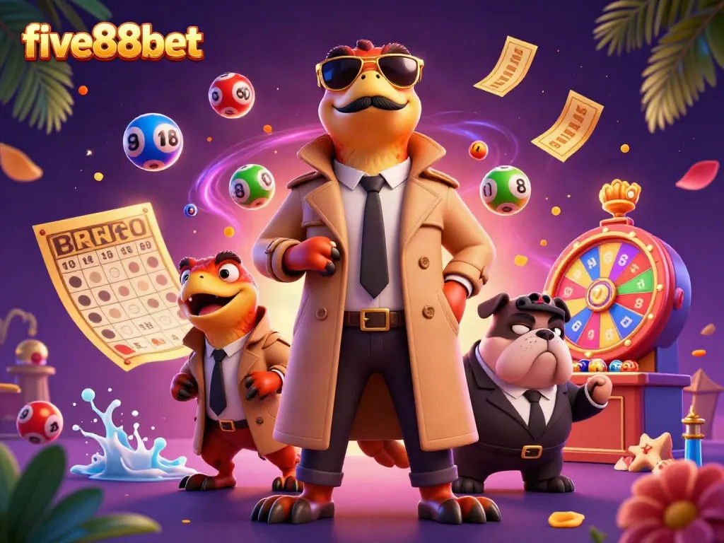 Catch stunning moments at five88bet with raptors trying to sneak into a VIP casino.
