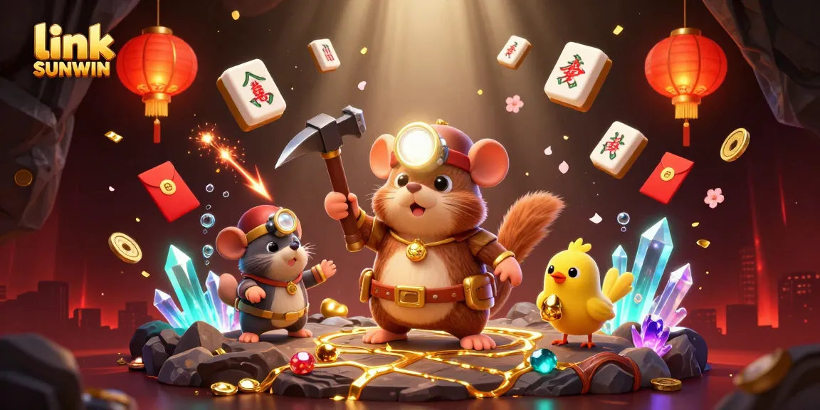 Experience thrilling gameplay with link SUNWIN among treasure hunters and glowing gems.