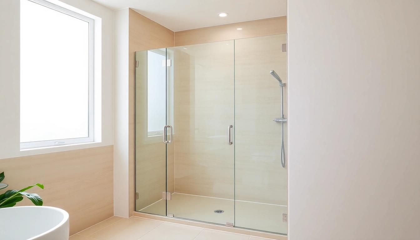 Transform your bathroom with a stunning shower uk installation showcasing elegance and modern design.