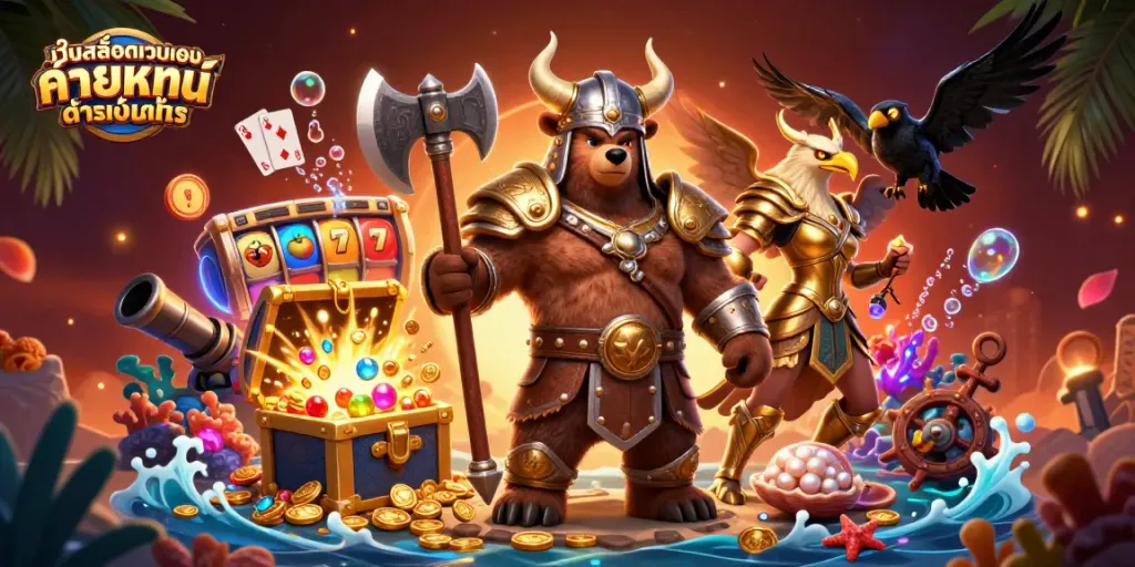 เกมสล็อตแตกง่ายในเว็บสล็อตเว็บตรง ค่ายใหญ่ ต่างประเทศ ที่เต็มไปด้วยความสนุก