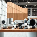 Showcasing quality Sound and Vibration Control Products in a professional exhibition.