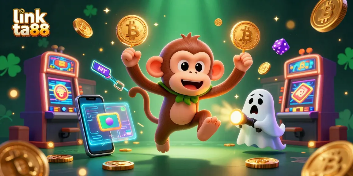 Experience the excitement of gaming with link ta88 amidst winning slot machines and colorful casino action.