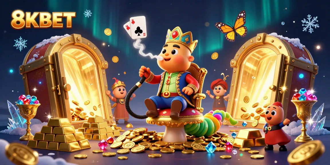 Experience thrilling gameplay at 8KBET with a vibrant casino scene showcasing excitement and rich visual detail.