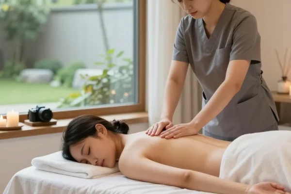 Experience serene 성남출장안마 with a professional massage therapist in a calming home environment.